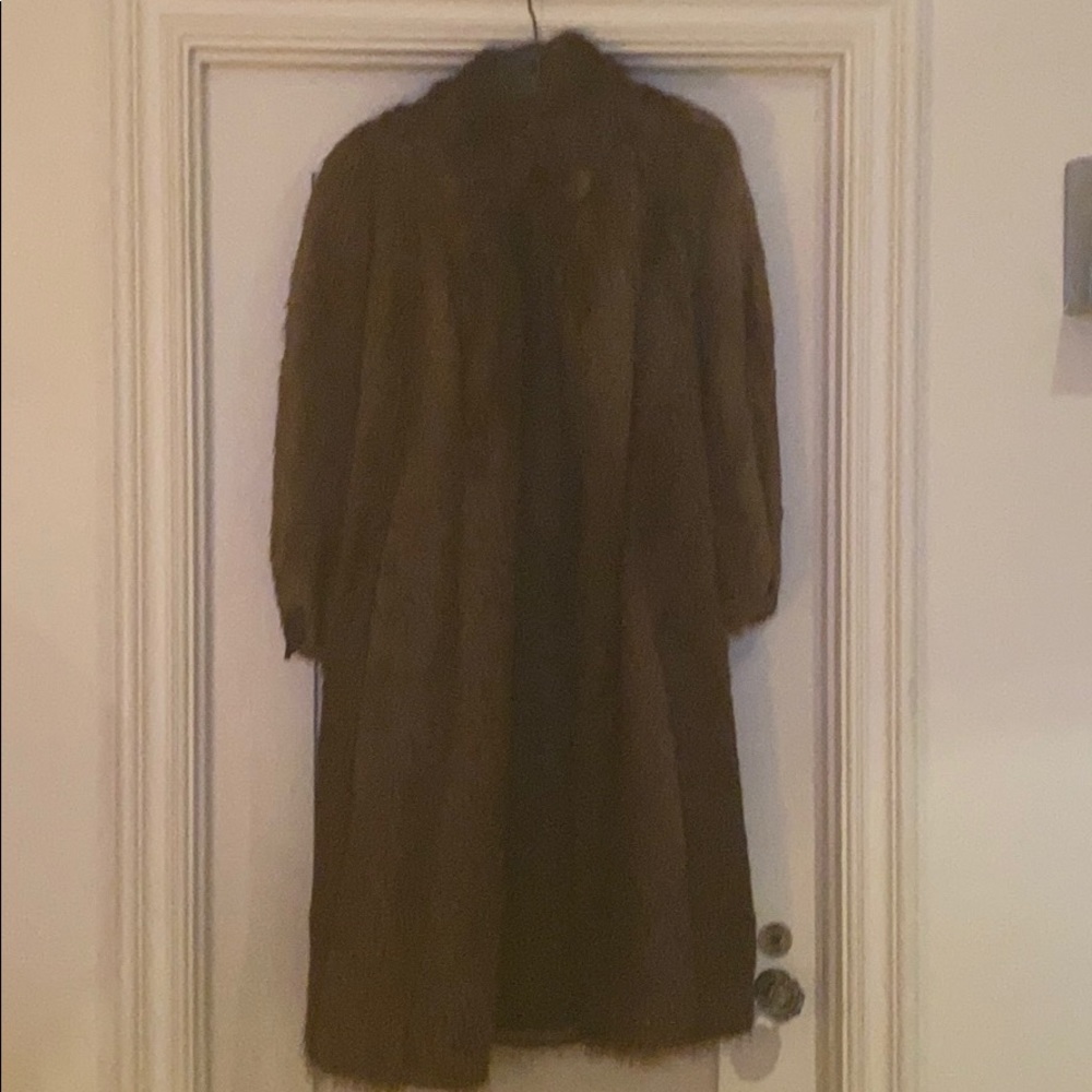 Beaver full length coat by Robert Mann Furs